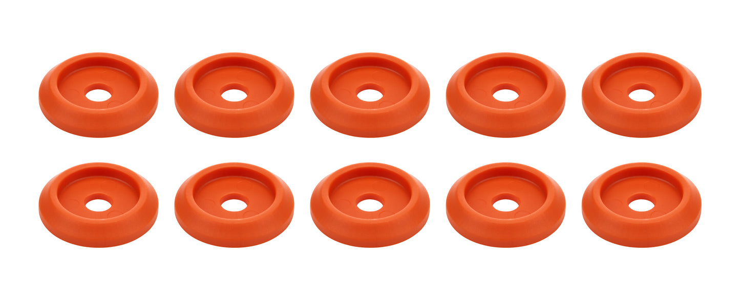 Body Bolt Washer Plastic Orange 10pk