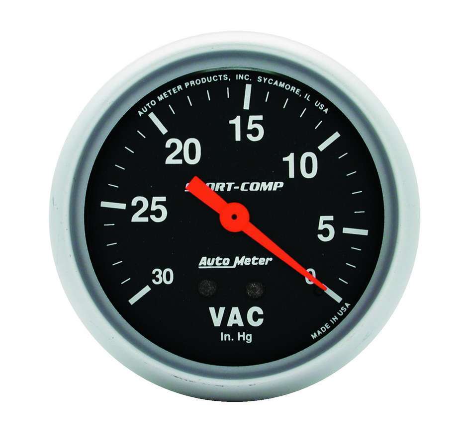 Vacuum 30 IN.Hg.