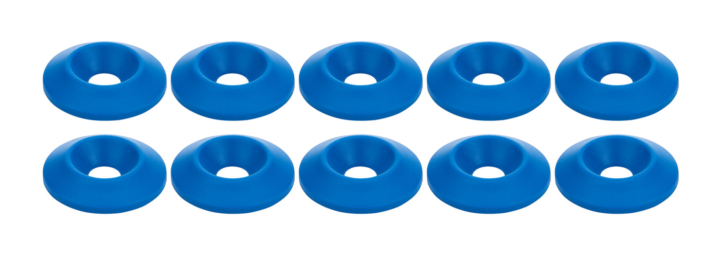 Countersunk Washer Blue 10pk