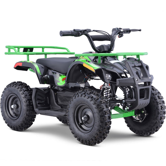 MotoTec Sonora 36v 500w Kids ATV Green